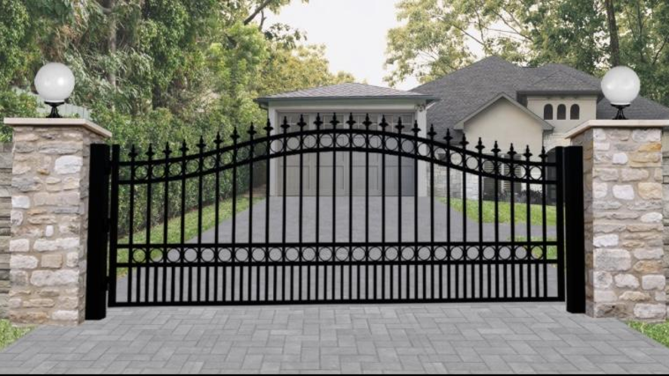 metal driveway gate designs