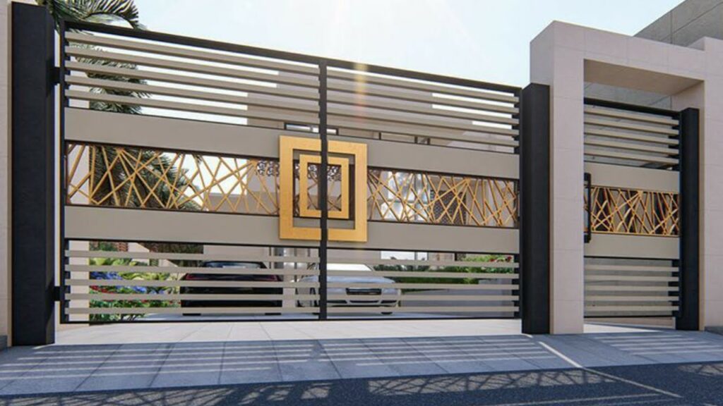 Contemporary Chic gates design
