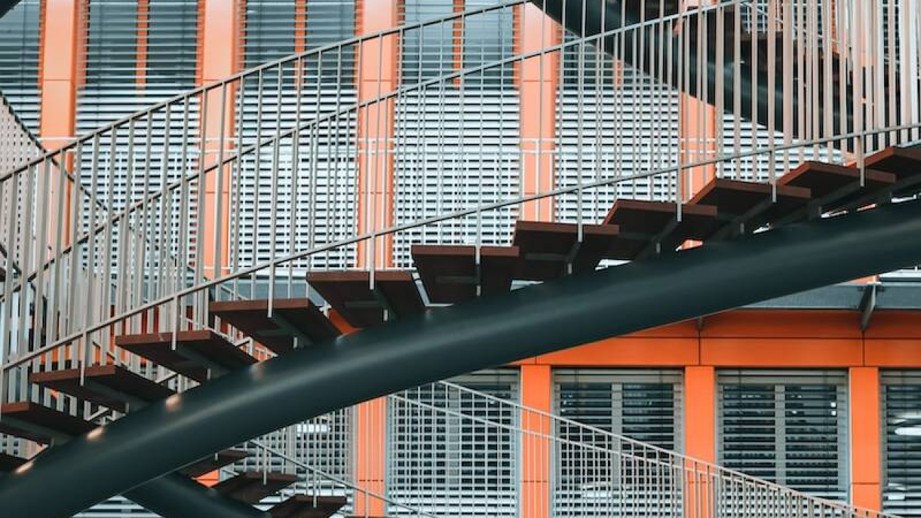 Metal railing material in Vancouver